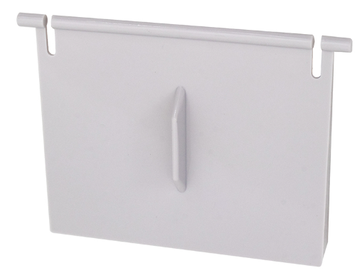 8939 Olympic Wide Mouth Thru-Wall Skimmer Flap Weir - Gray